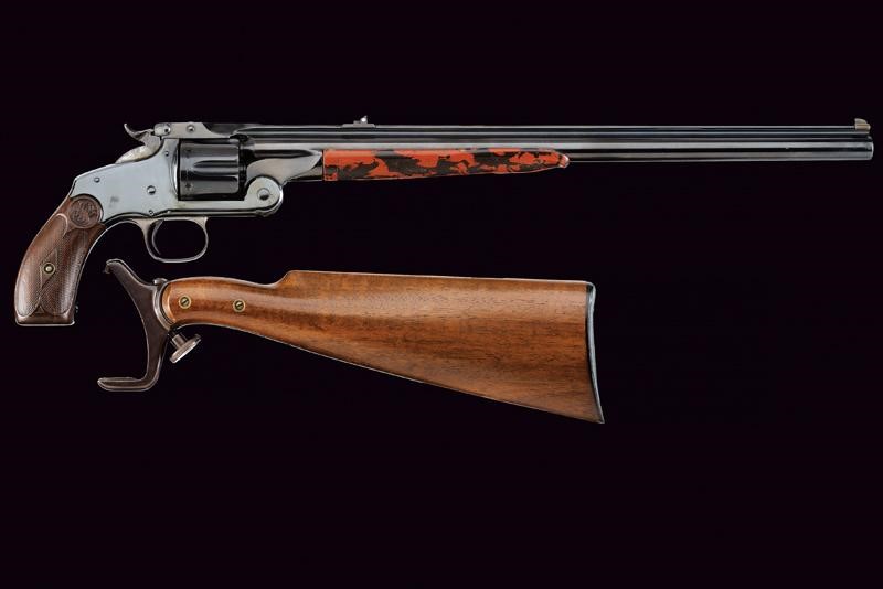 Raro S&w Model 320 Revolving Rifle