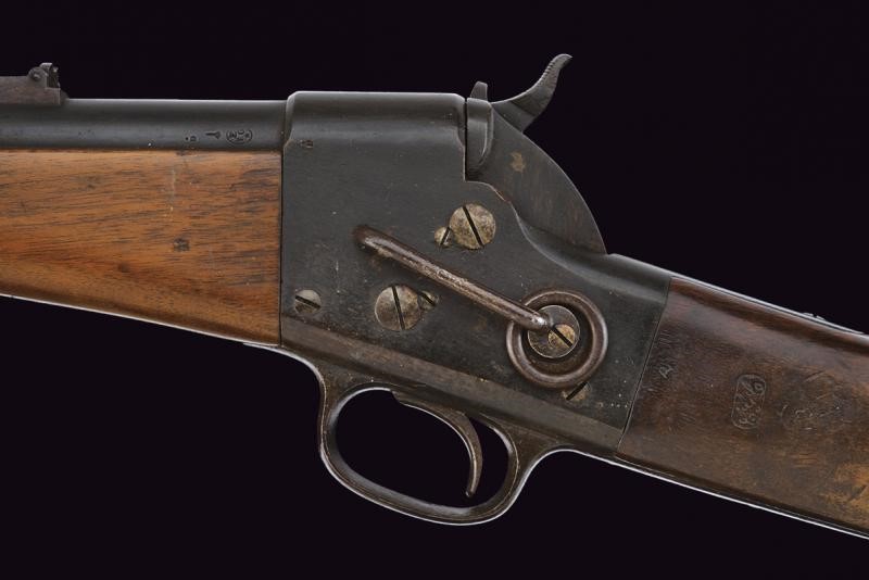 Remington Single Shot Breech-loading Carbine "split Breech" con Timbri Militari