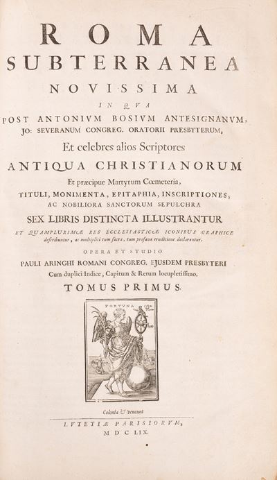 Roma Subterranea, 1659