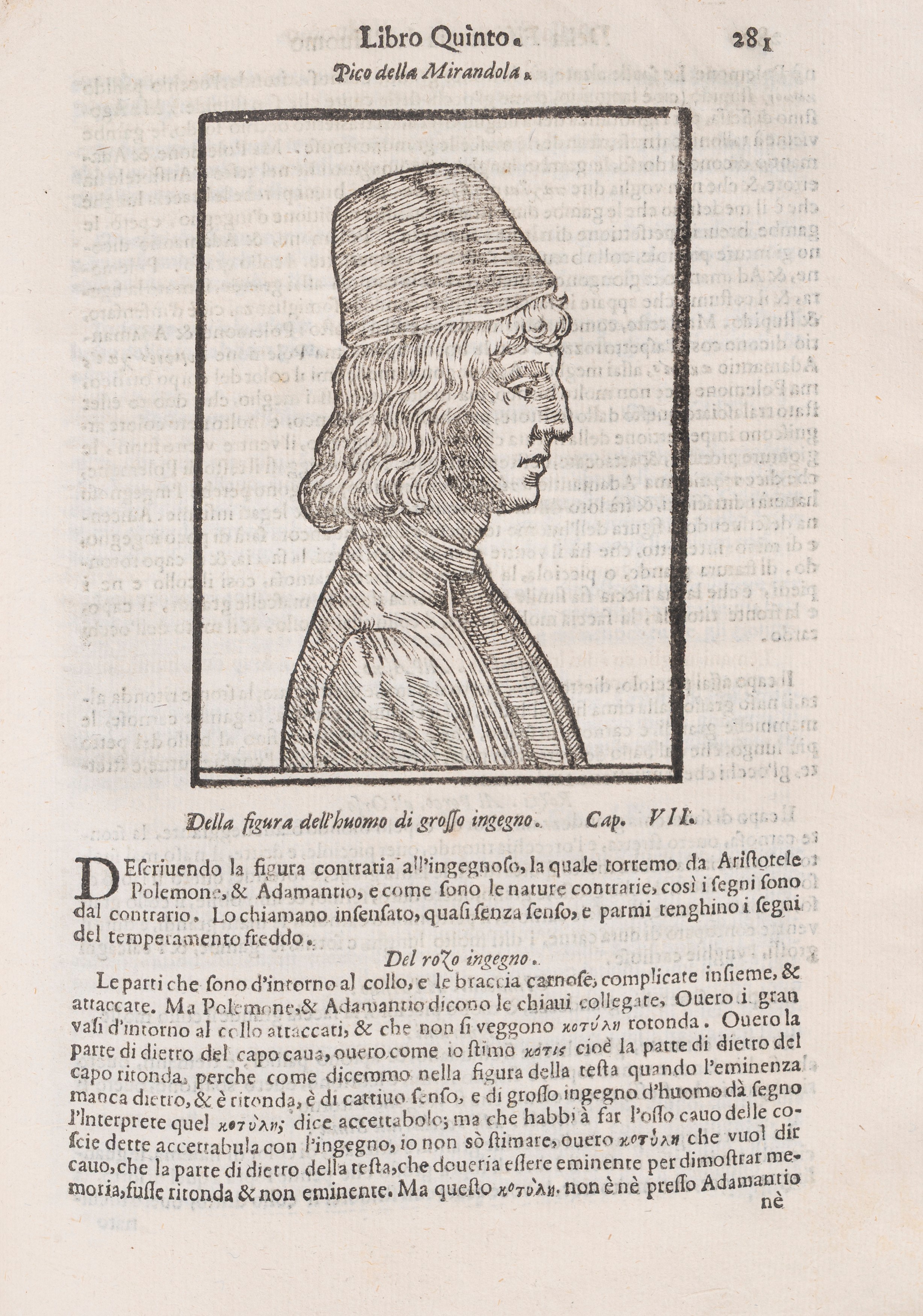 Della Porta, Giovanni Battista - Della Fisionomia Dell'huomo