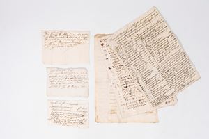 Nota originale delle Reliquie