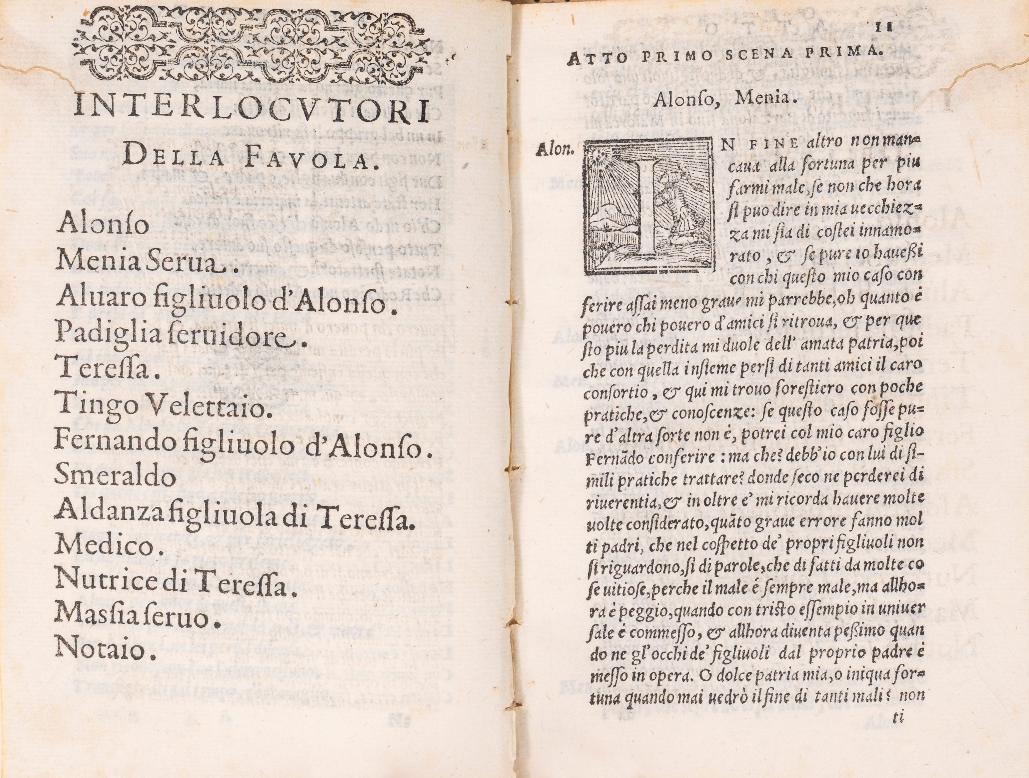 Comedia intitolata Sine Nomine