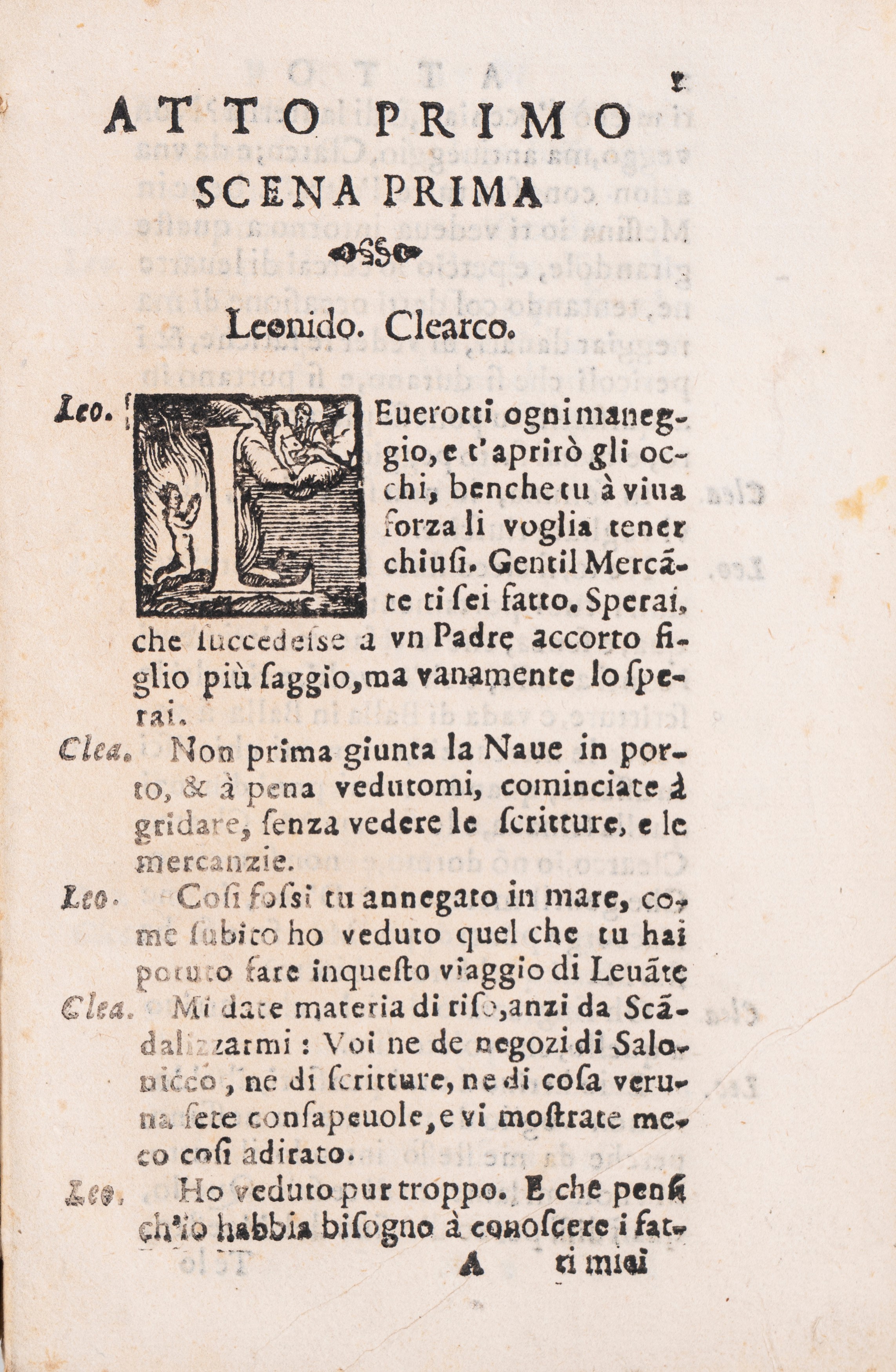 Giovanni Villifranchi - La Greca Schiava Commedia, Teatro, 1618