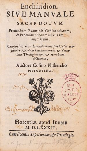 Enchiridion Sive Manuale Sacerdotum