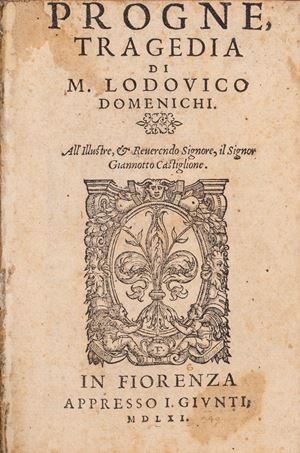 Progne, Tragedia di m. Lodovico Domenichi