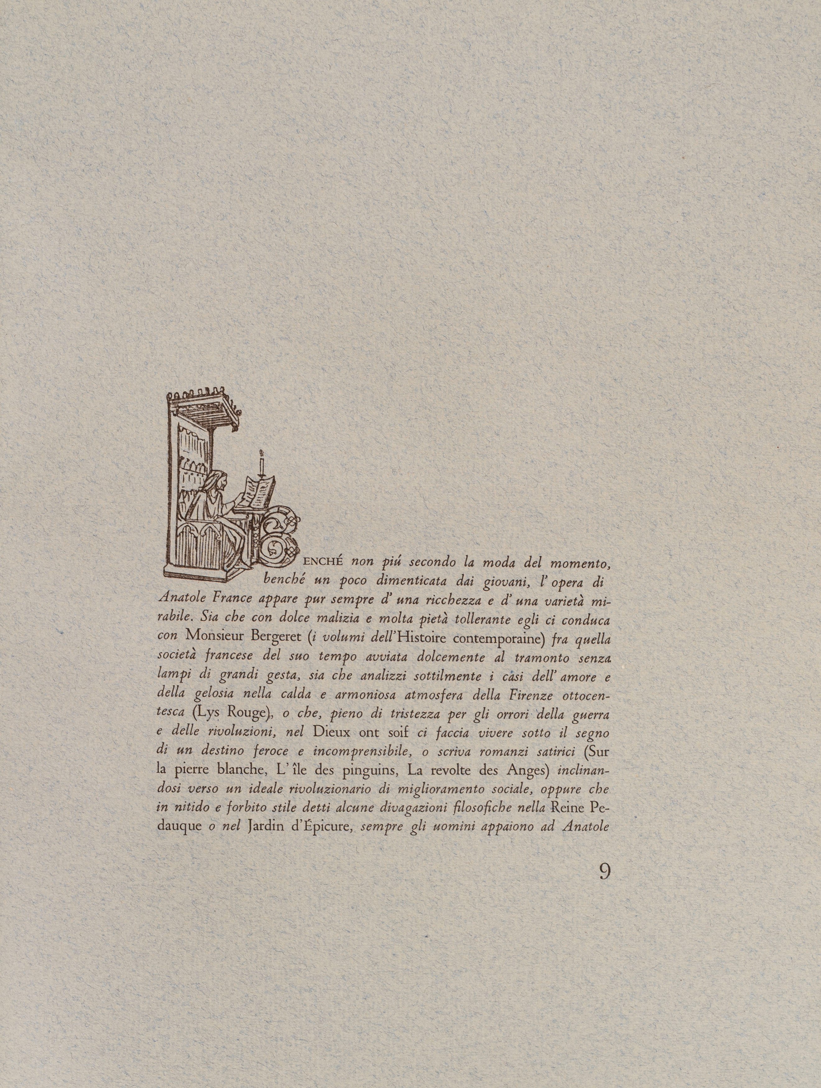 Anatole France - Il Miracolo del Grande S. Nicola