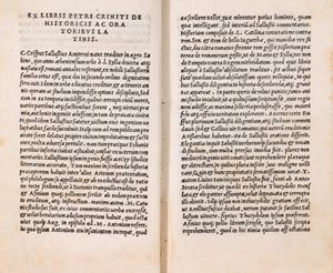 Hic erit, ut perhibent doctorum corda virorum, primus Romana Crispus in historia