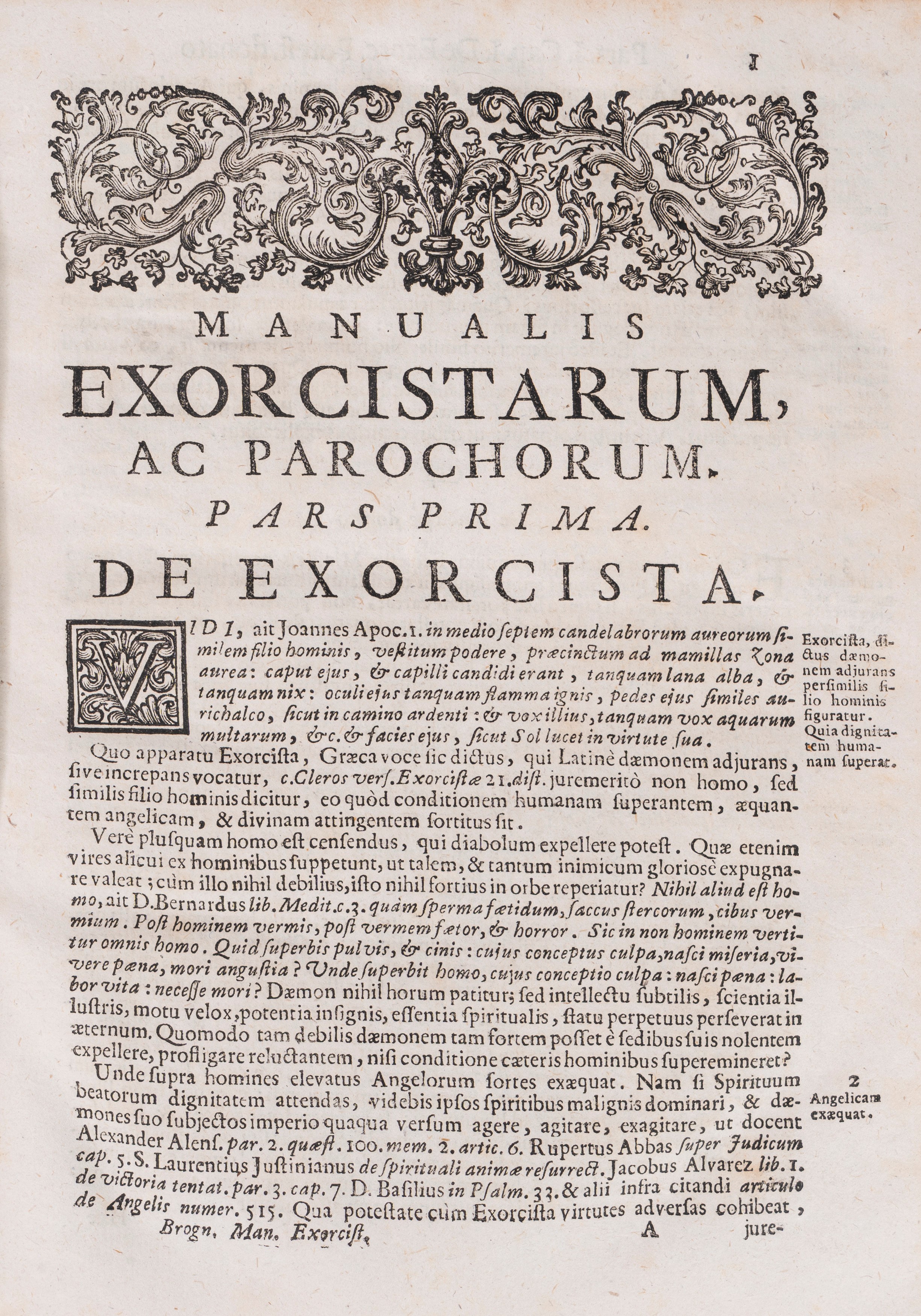 Candido Brugnolo - Manuale Exorcistarum Ac Parochorum....