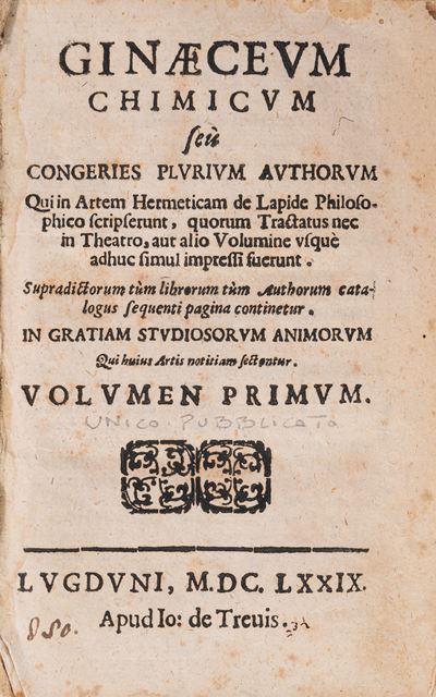 Ginaeceum Chimicum [...]