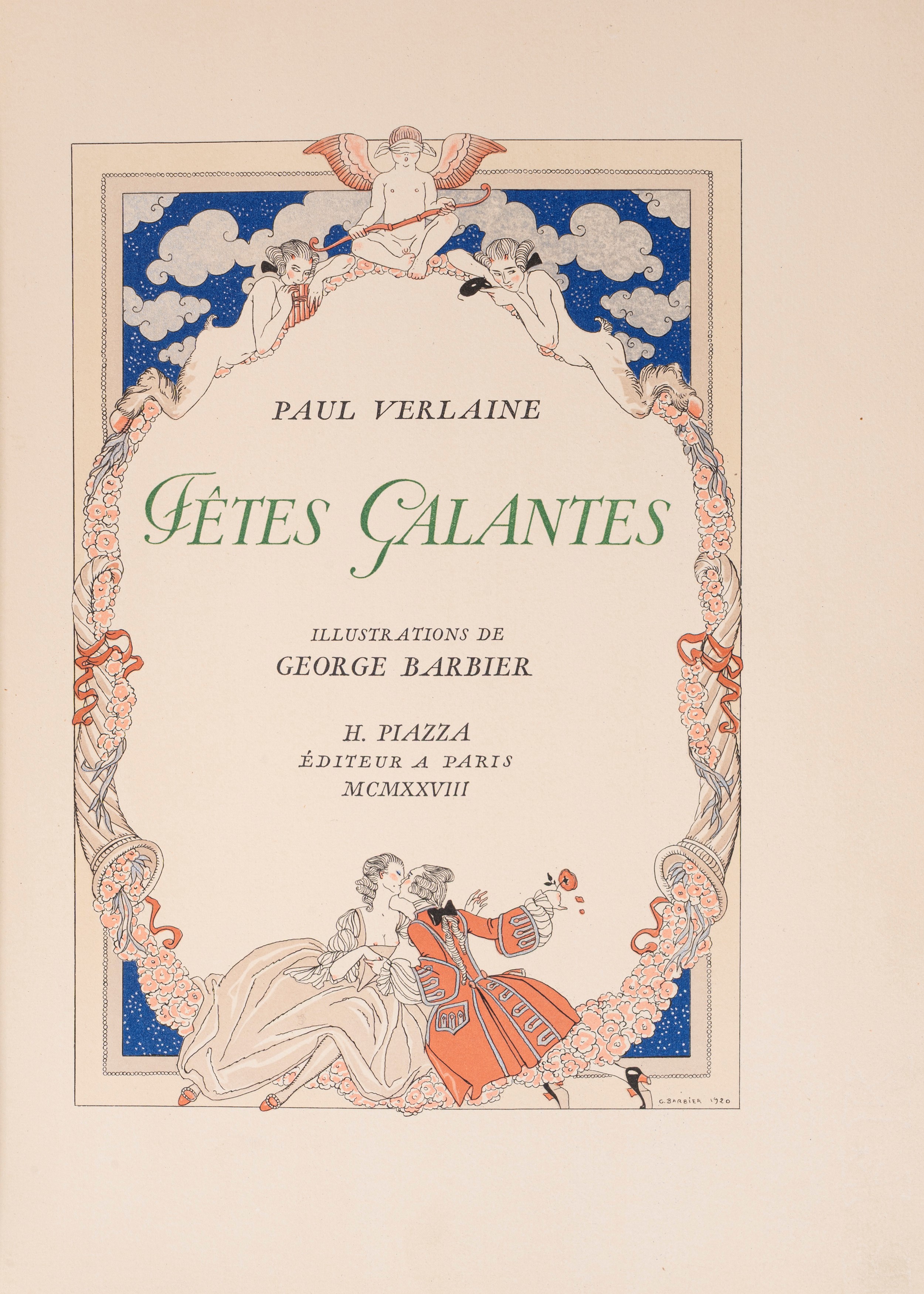 Paul Verlaine, George Barber - Fetes Galantes
