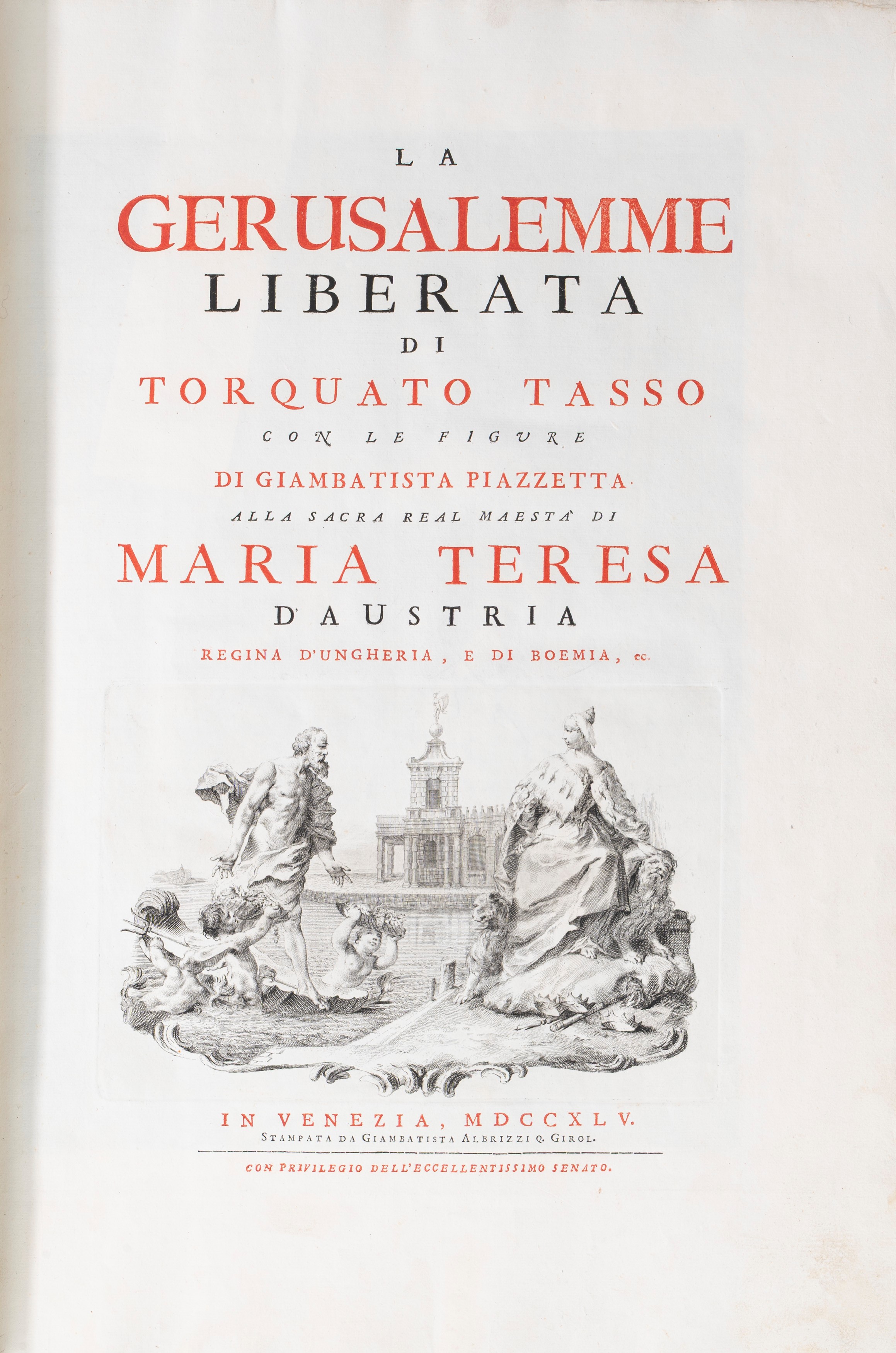 Tasso, Torquato - La Gerusalemme Liberata