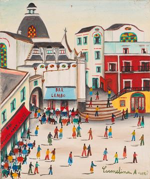 Piazzetta con il Bar Lembo