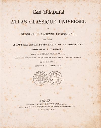 Le Globe - Atlas Classique Universel
