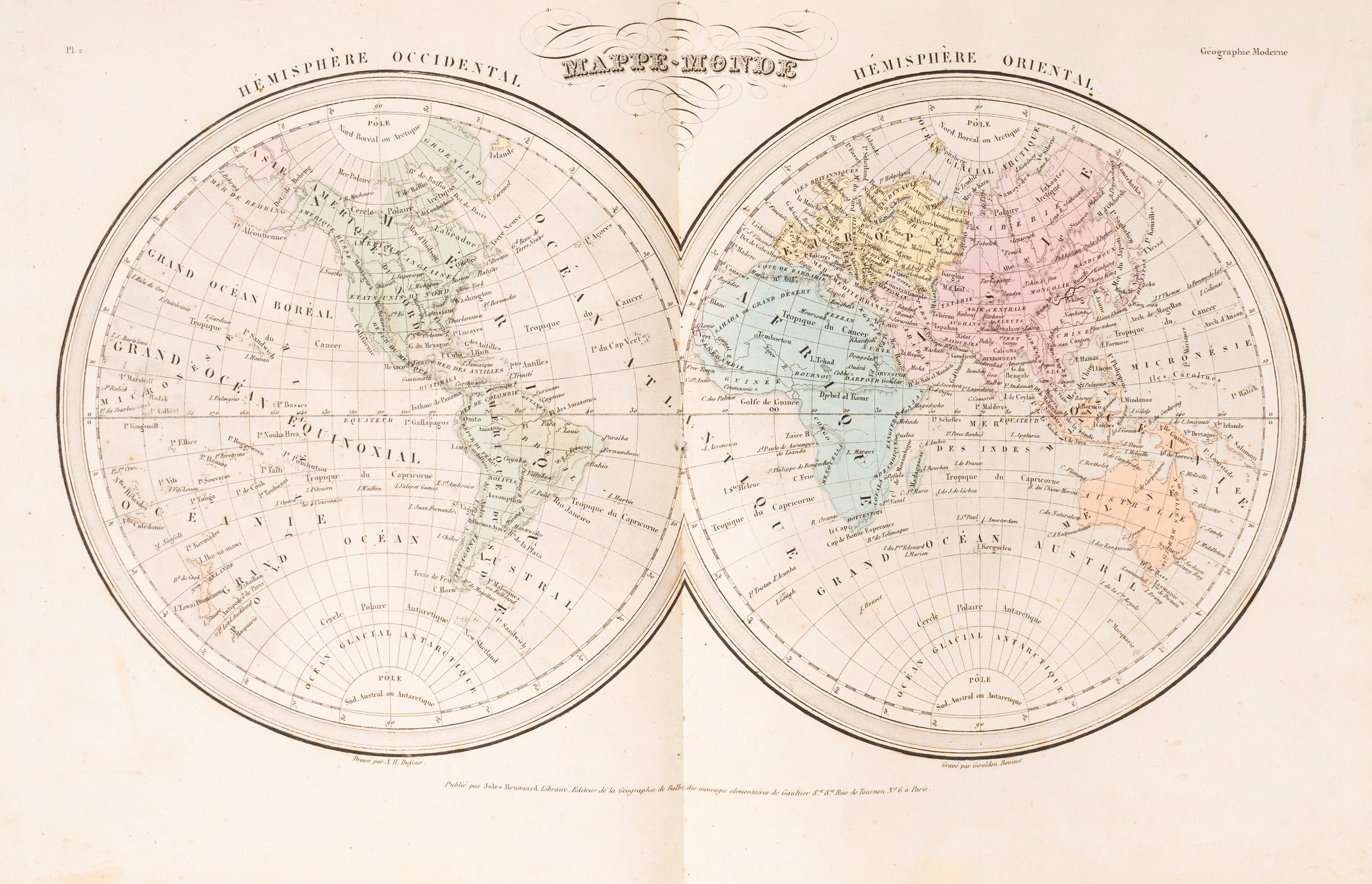 Le Globe - Atlas Classique Universel