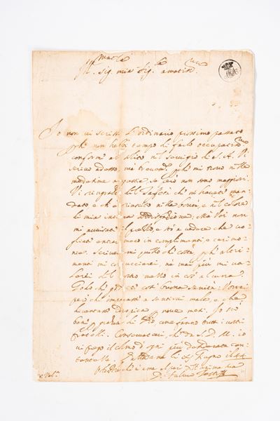 Lettera Autografa