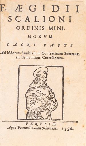 Sacri fasti ad Isidorum Samblasium cosentinum summum eiusdem instituti correctorem