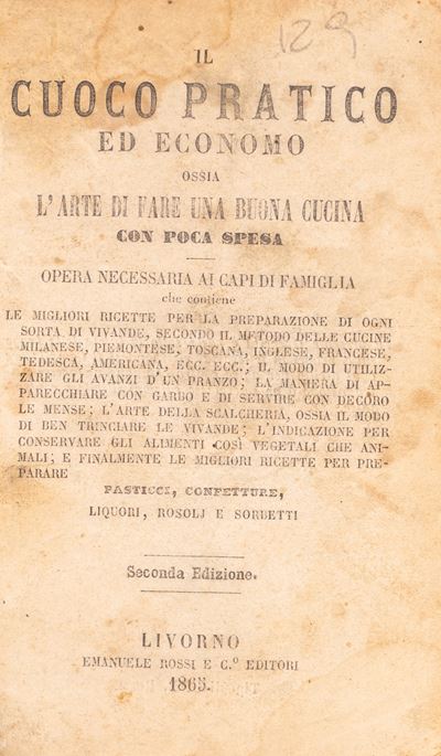 Il Cuoco Pratico ed Economico