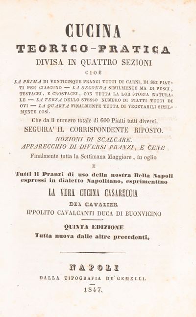 Cucina Teorico – Pratica