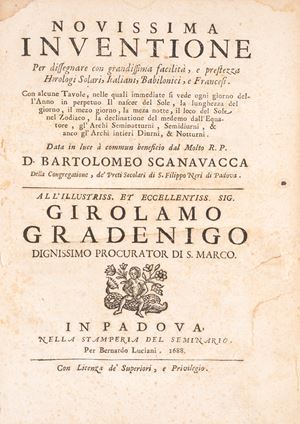 Novissima inventione per dissegnare con grandissima facilità