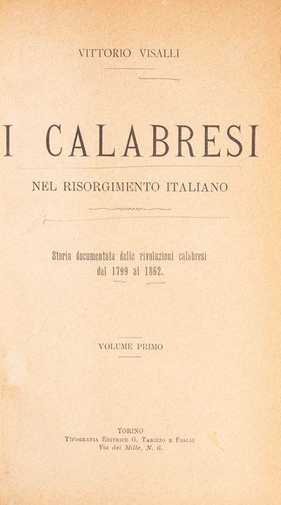 I Calabresi nel Risorgimento Italiano