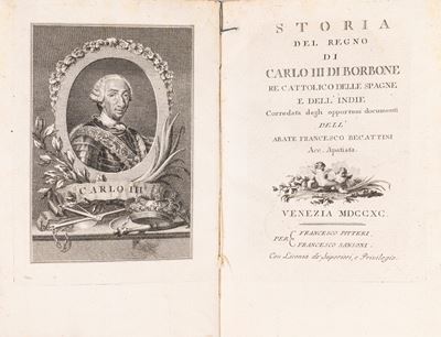 Storia del Regno di Carlo di Borbone Re Cattolico delle Spagne e delle Indie