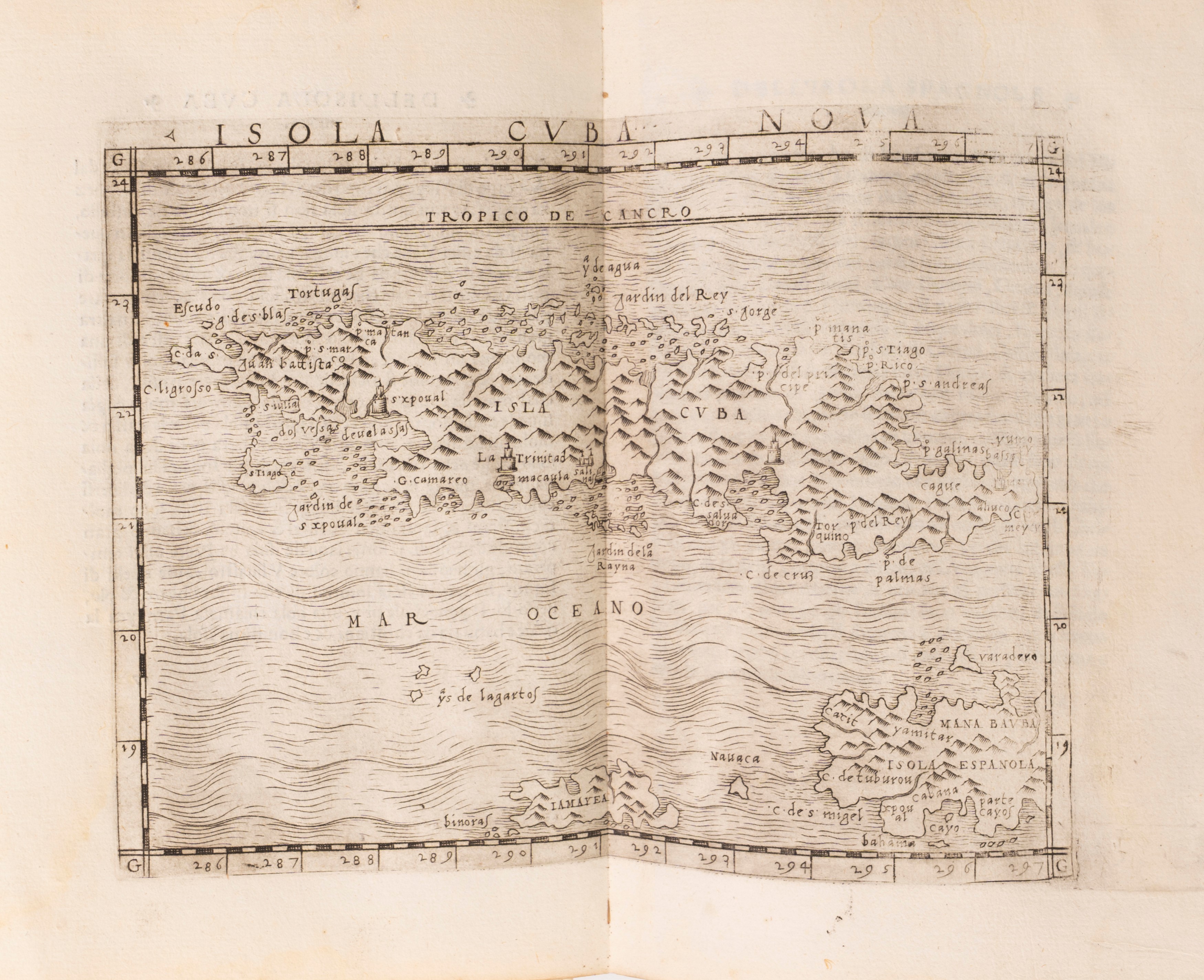 Tolomeo, Claudio - Tolomeo, La Geografia con commenti di Sebastiano Münster e tavole di Iacopo Ga...