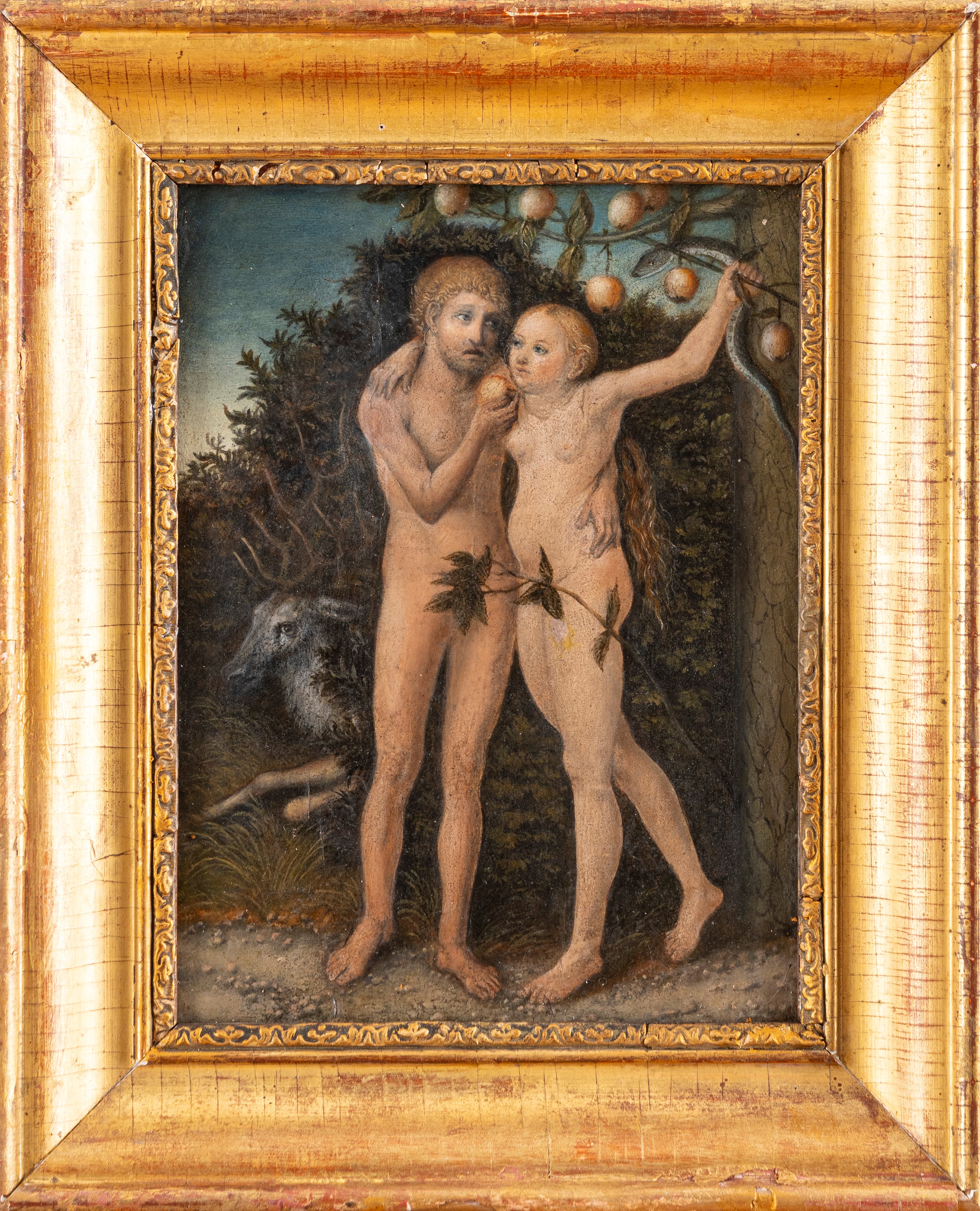 Scuola Tedesca, Secolo XVII - Adamo ed Eva
