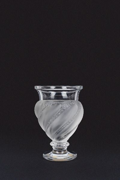Vaso in Cristallo Satinato Ermenonville