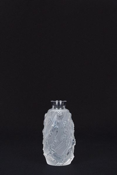 Vaso in Cristallo Satinato Femme Fleurs