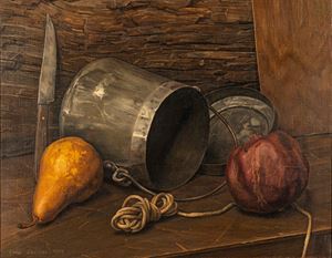 Still life with pomegranate