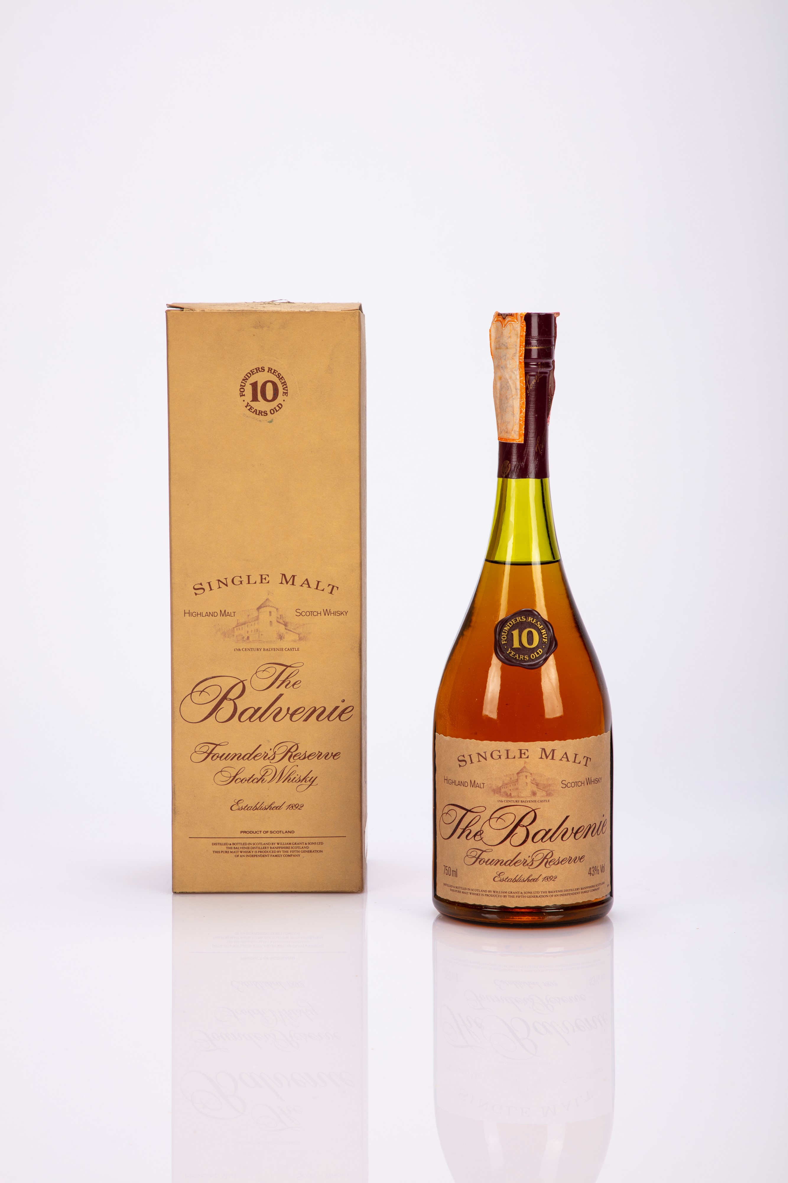 The Balvenie Founder's Reserve 10 Years Old Single Malt Scotch Whisky