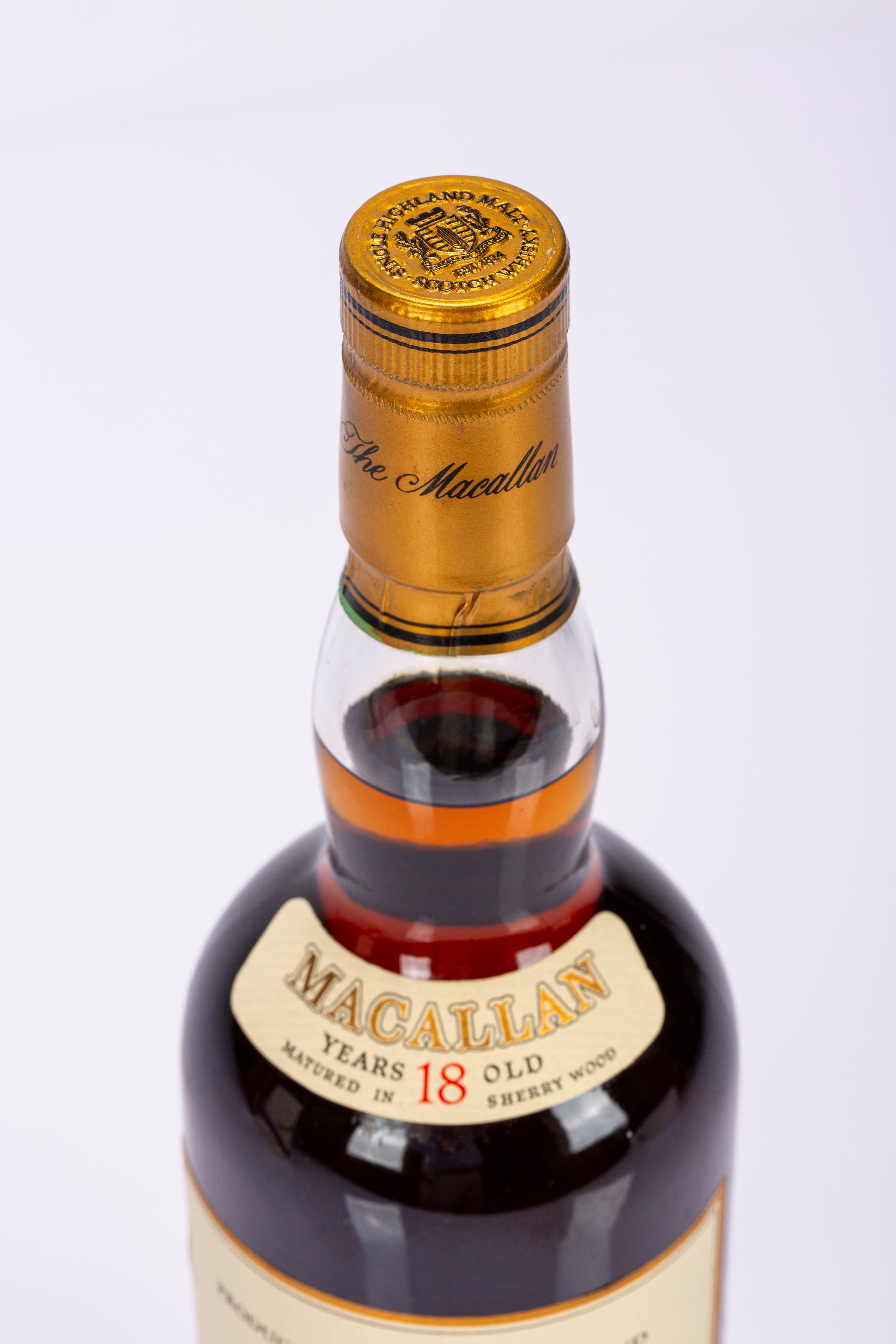 Scozia - The Macallan, 18 Years Old Sherry Oak Single Malt Scotch Whisky, 1974, 0,75 L