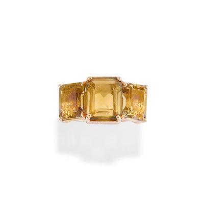 Anello con Quarzi