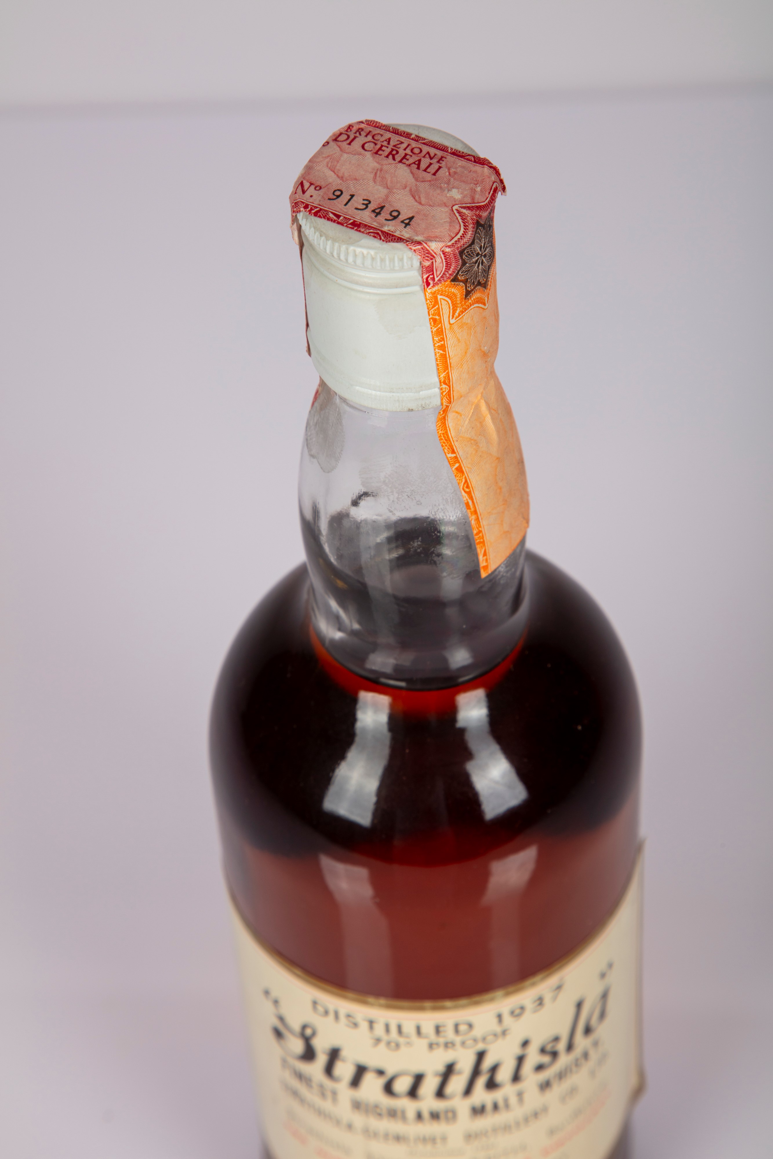 Strathisla Finest Highland Malt Scotch Whisky 70° Proof