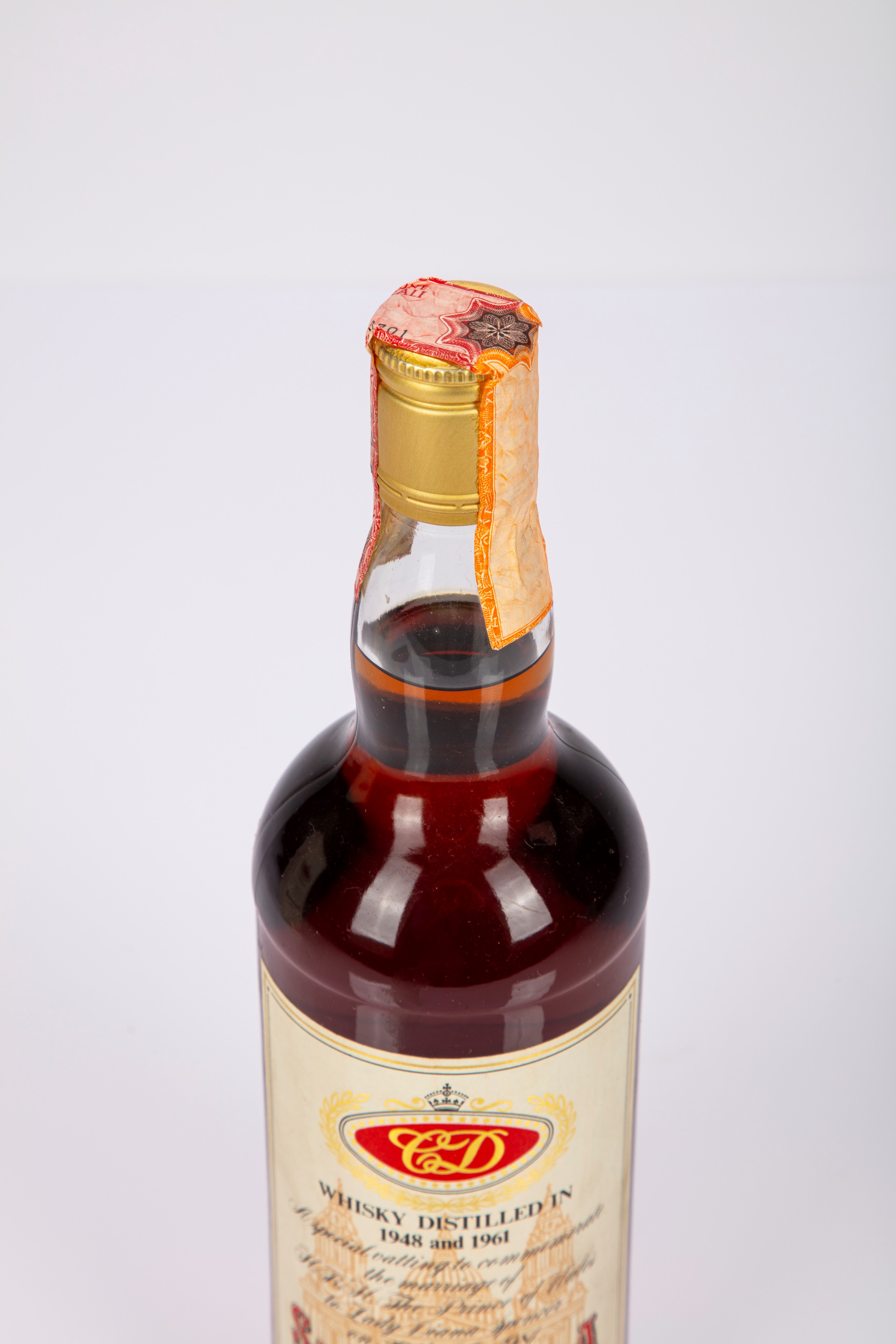 Strathisla 1948 & 1961 Pure Malt Scotch Whisky - Royal Wedding Commemorative Bottling