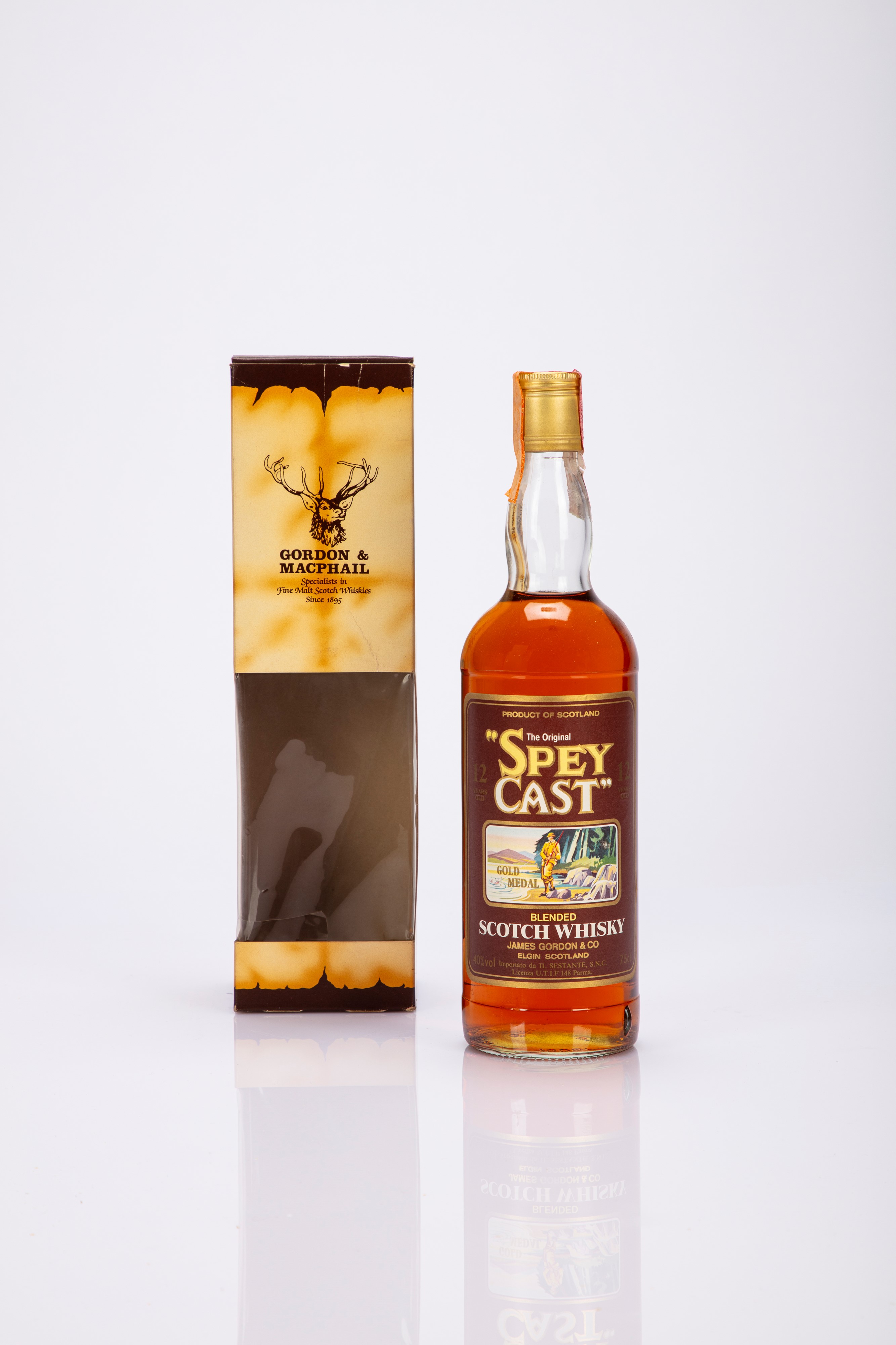 James Gordon & Co. 'The Spey Cast' 12 Years Old Blended Scotch Whisky