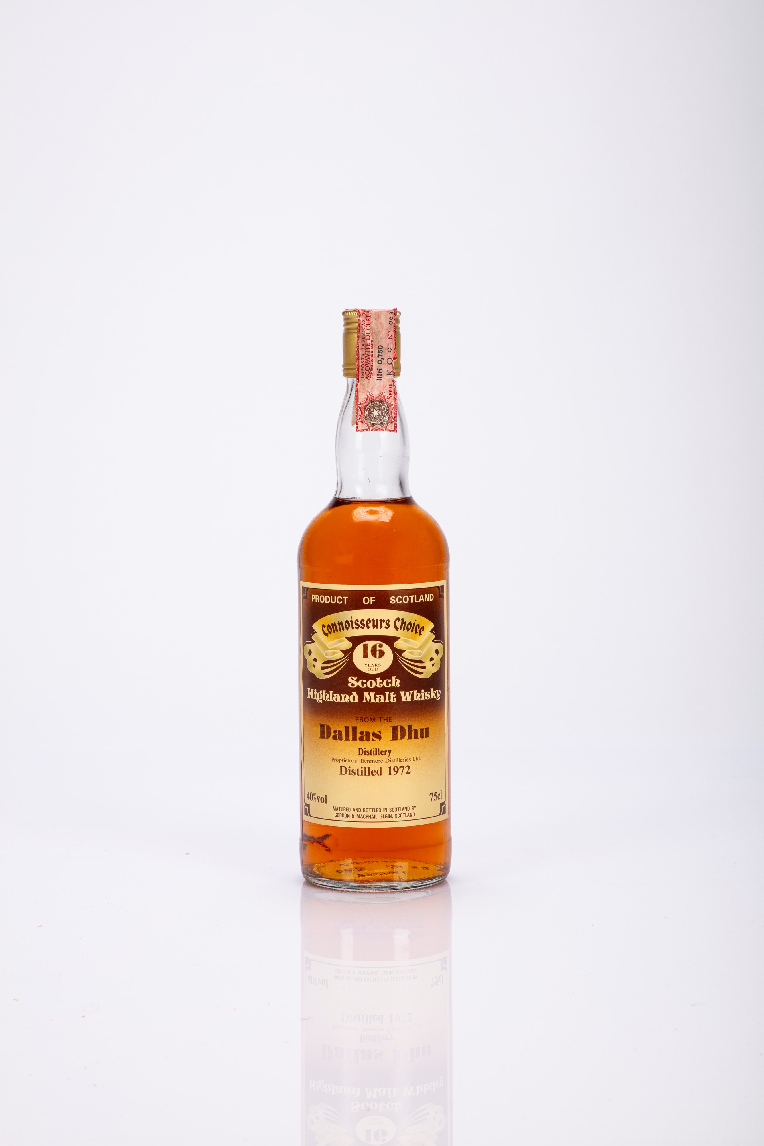 Dallas Dhu Connoisseurs Choice Gordon & MacPhail  16 Year Old Scotch Highland Malt Whisky