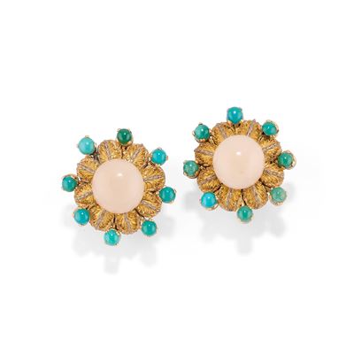 Orecchini con Corallo