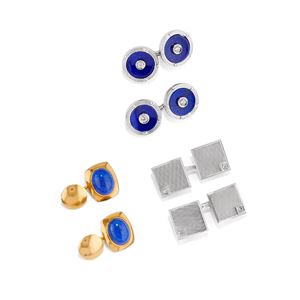 Three pairs of cuffs