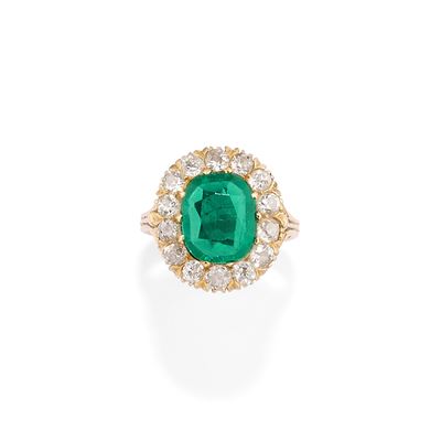Anello con Pietra Verde