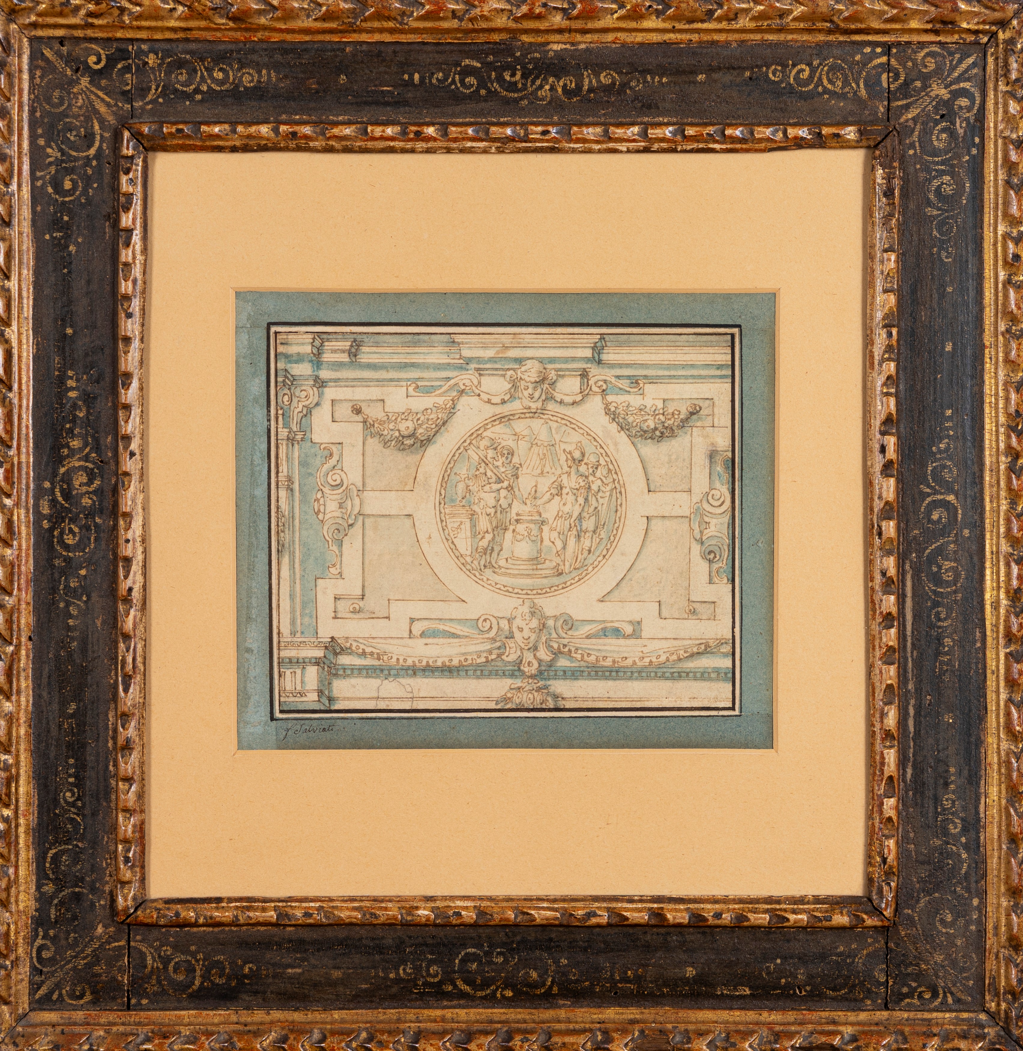 Scuola Dell'italia Centrale, Fine Secolo XVI - Autore non identificato, Progetto per decorazione ...