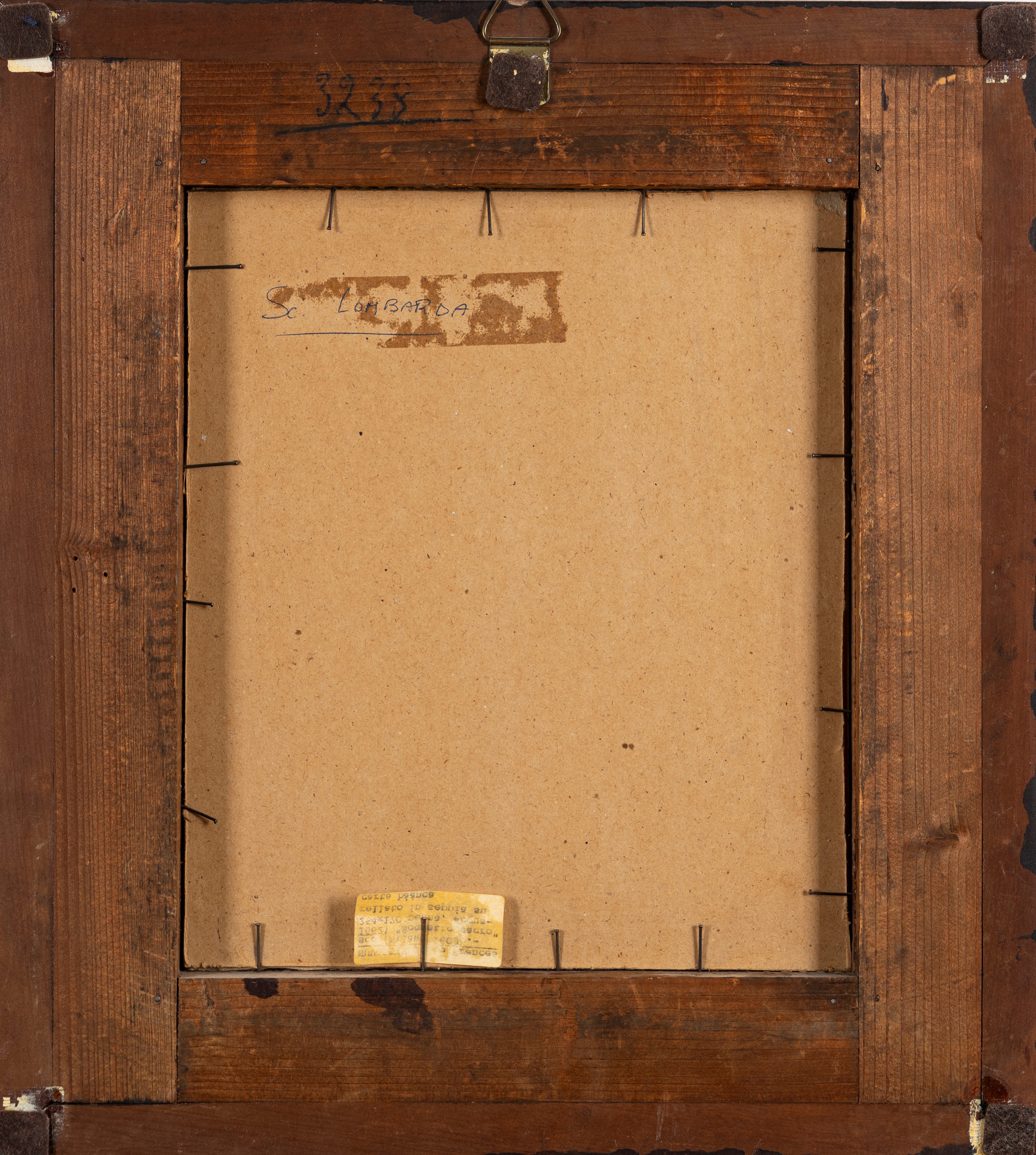 Studio per scena religiosa con angelo, bambino e santa