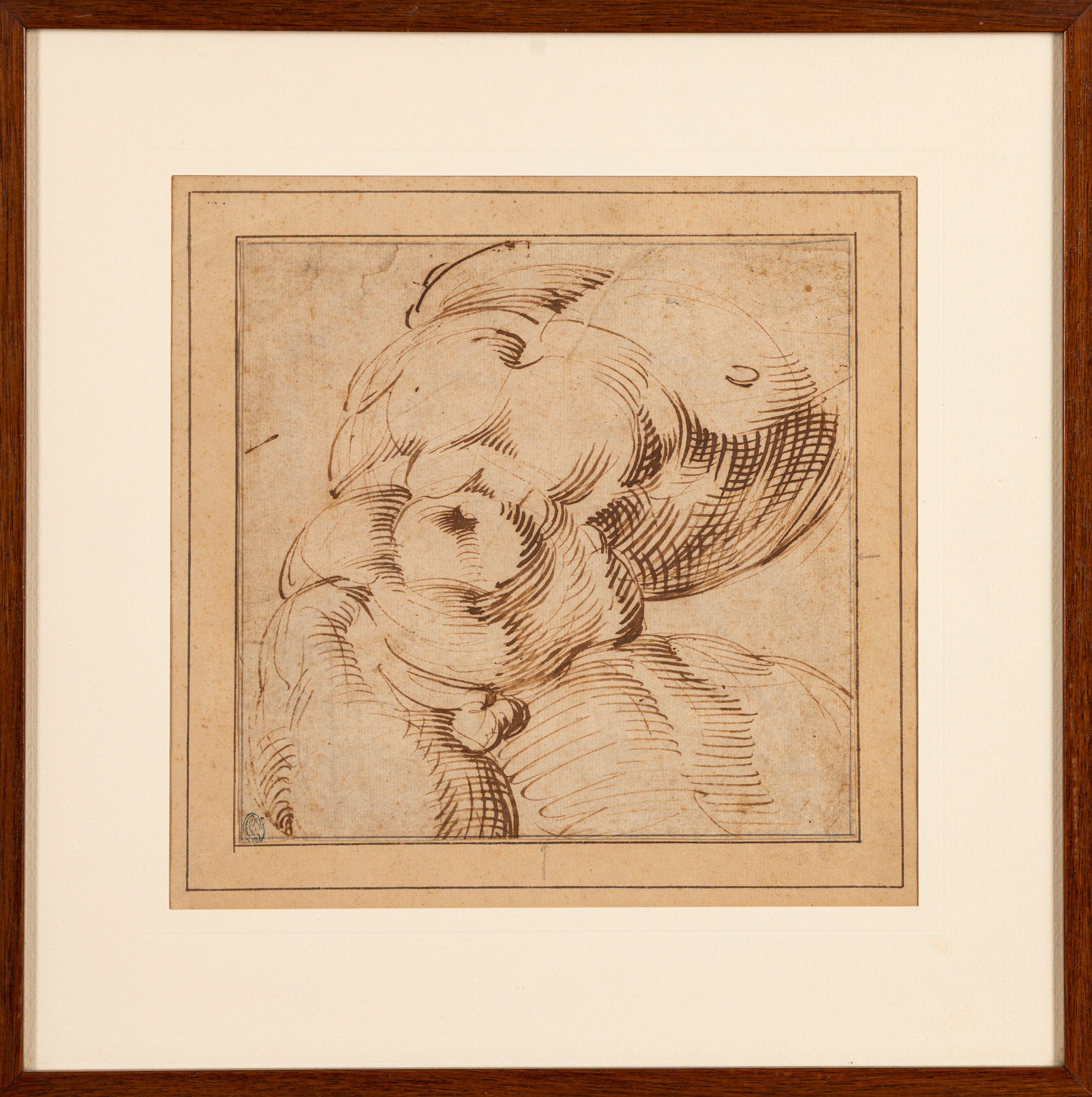 Attribuito a Bartolomeo Passerotti (bologna, 1529 - 1592) - Autore sconosciuto, Studio di torso, ...