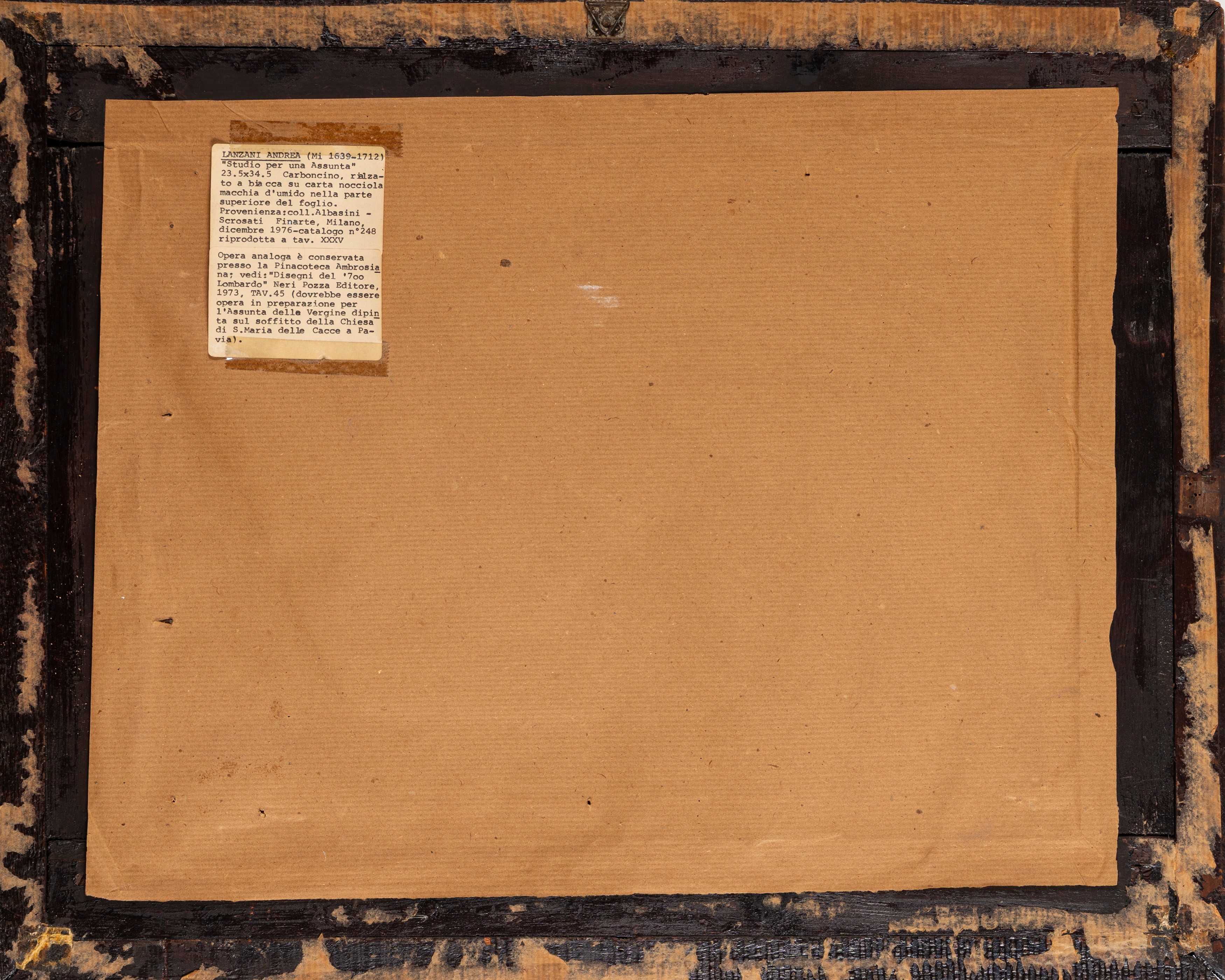 Attribuito Ad Andrea Lanzani (milano 1641 – 1712) - Autore non identificato, Studio per Assunta, ...