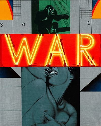 War - Acrilici su tela, 2007