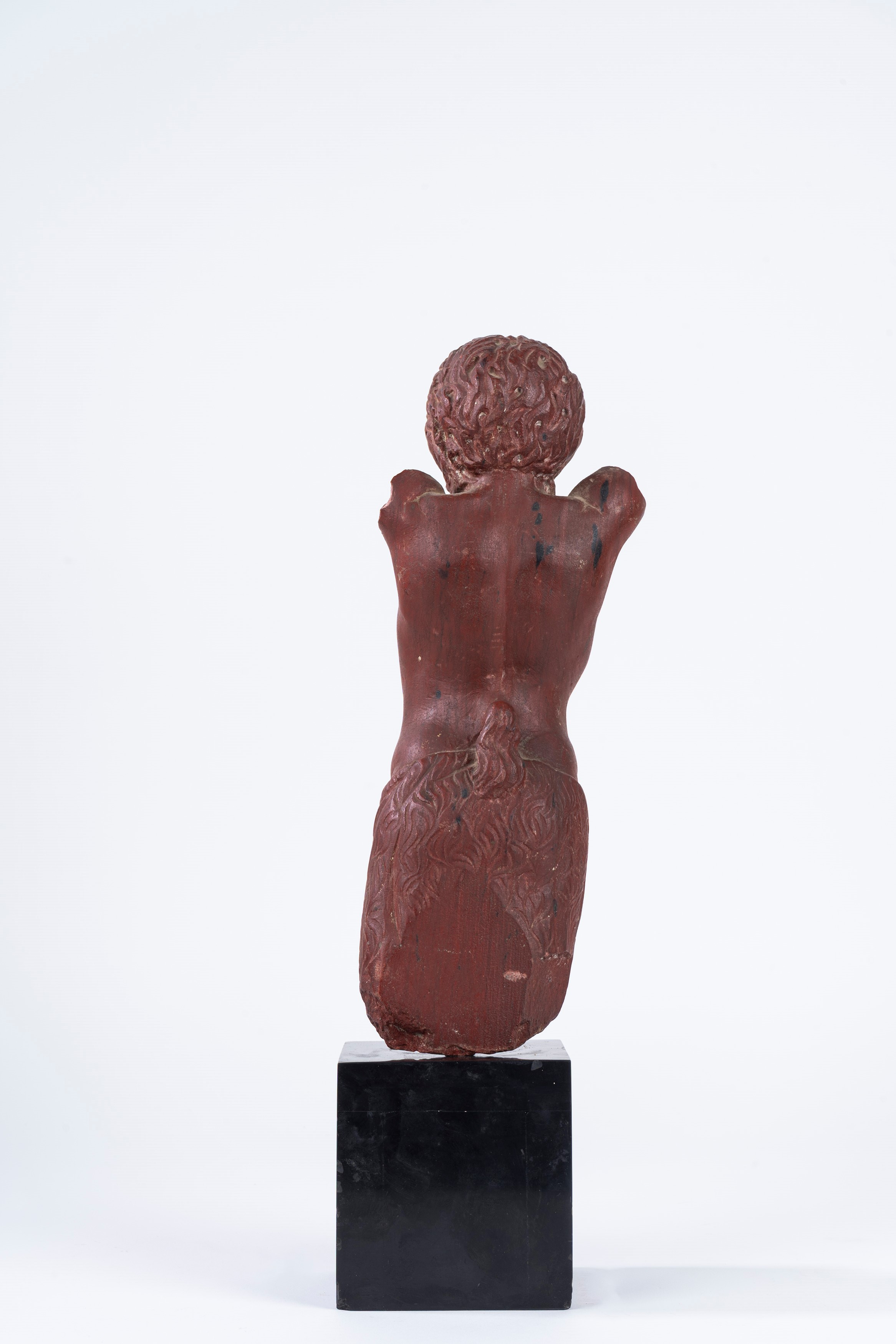 Scultura in Pietra Raffigurante Fauno