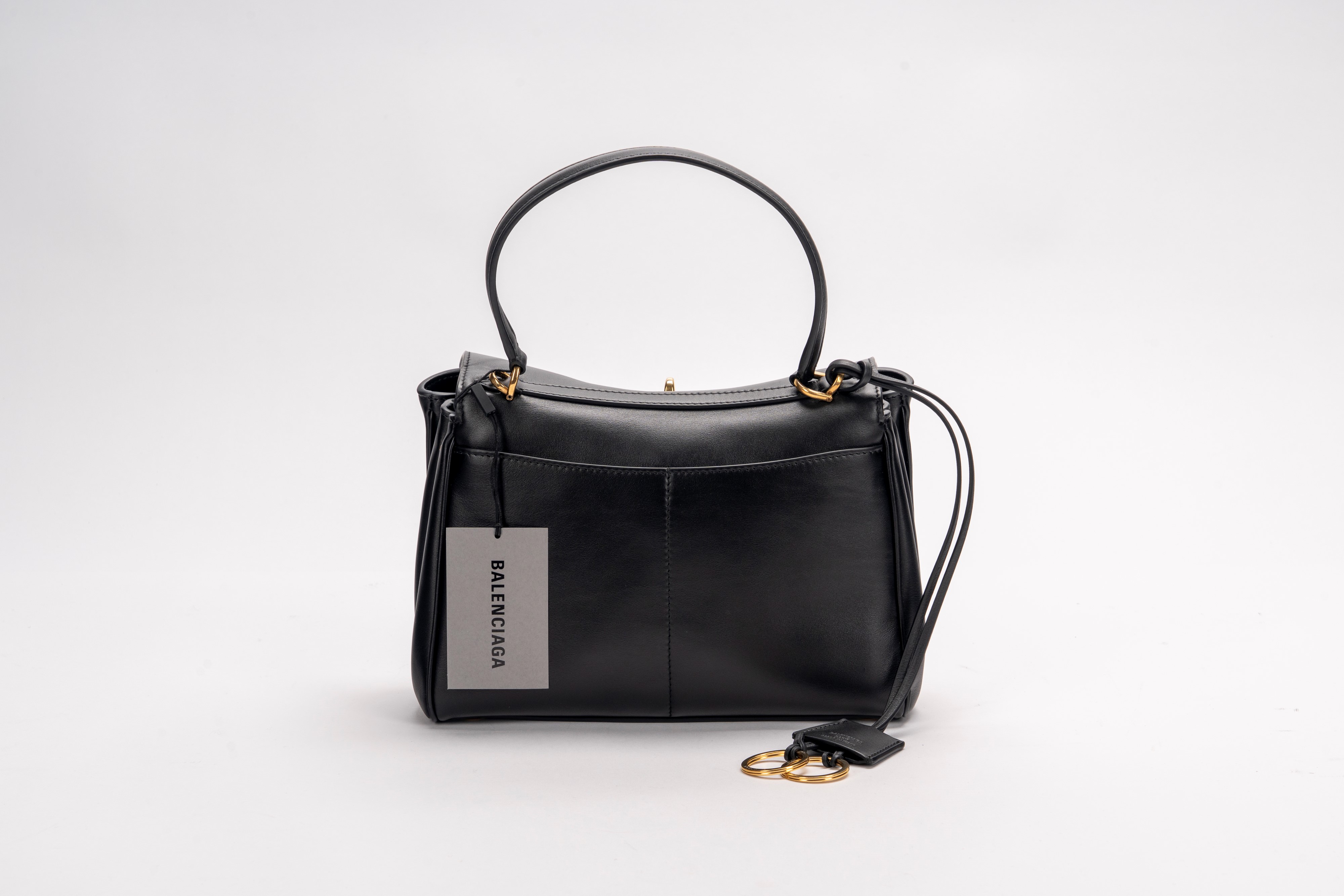 Balenciaga - Borsa Rodeo, pelle nera con tracolla staccabile