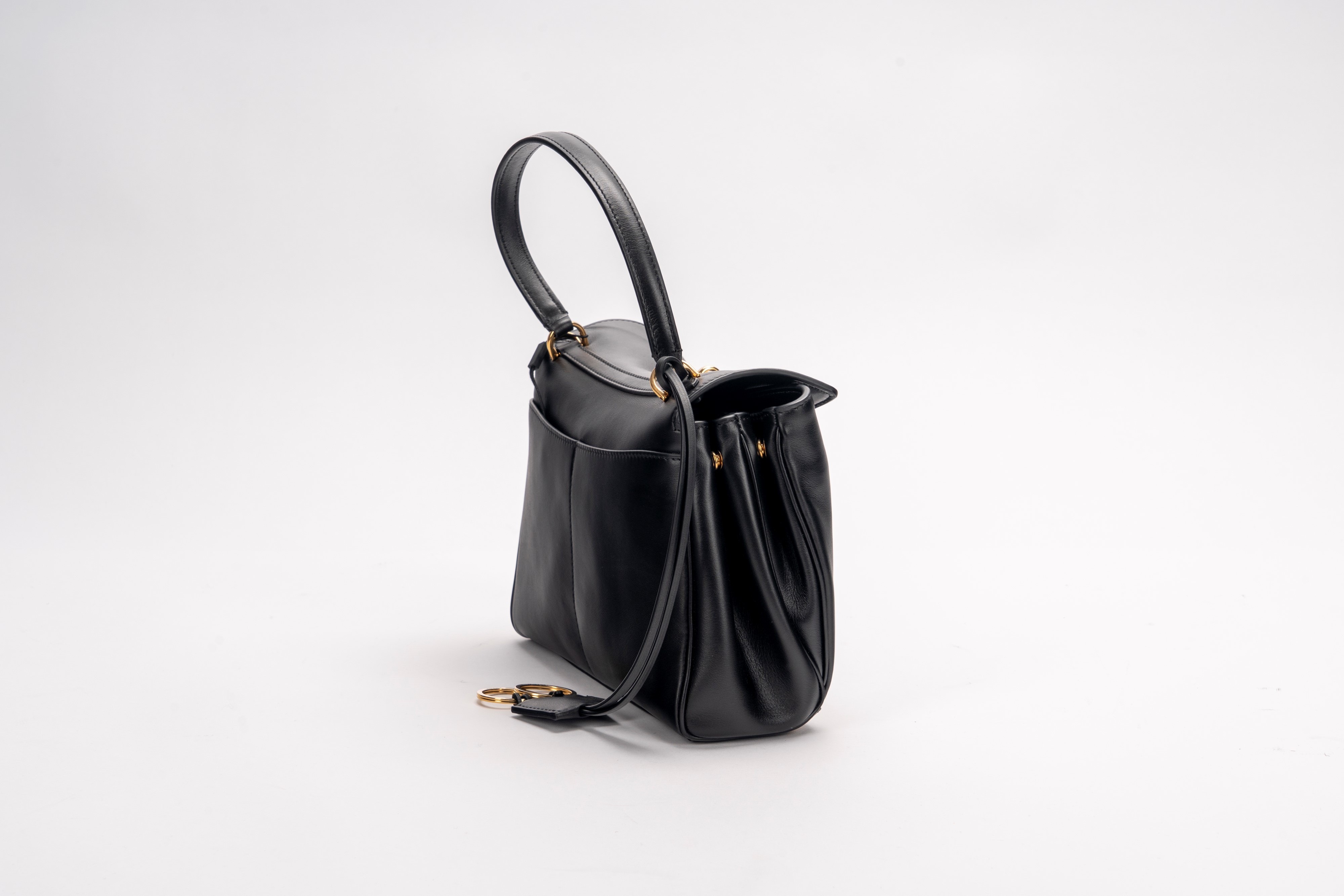 Balenciaga - Borsa Rodeo, pelle nera con tracolla staccabile