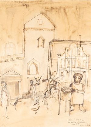 Figura con Cattedrale