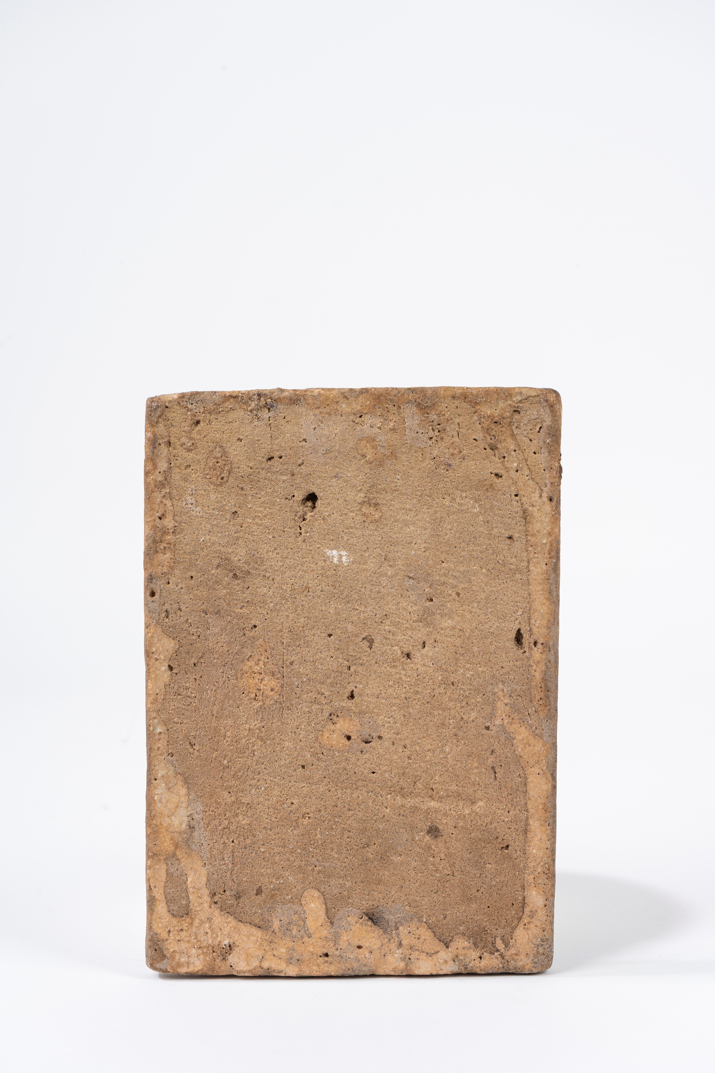 Mattonella in Ceramica Invetriata a Rilievo, Persia, Secolo XIX-XX